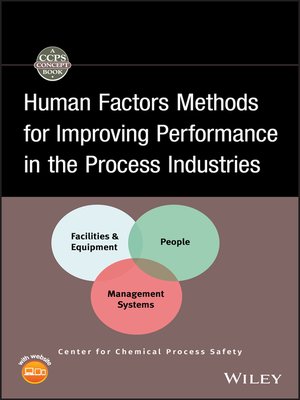 cover image of Human Factors Methods for Improving Performance in the Process Industries